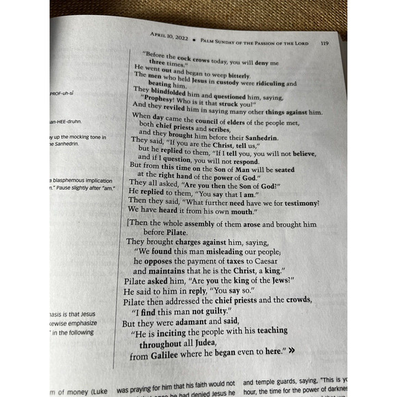 Workbook for Lectors, Gospel Readers & Proclaimers of the Word 2020 & 2022 - Picture 8 of 11